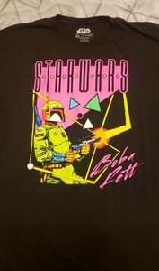 Retro Style Star Wars Bounty Hunter t-shirt